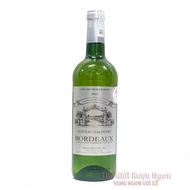 Rượu vang trắng Chateau Galochet Bordeaux