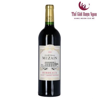 Rượu vang đỏ Chateau Mezain Bordeaux