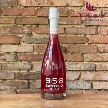 Rượu vang sủi Sparkling 958 SANTERO Glam Red