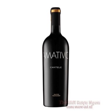 Rượu vang Ý AMATIVO Primitivo Negroamaro