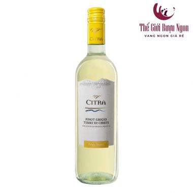 Rượu vang Ý Citra Pinot Grigio Terre di Chieti