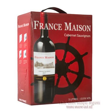 Rượu vang bịch BIB FRANCE MAISON Cabernet Sauvignon 3L