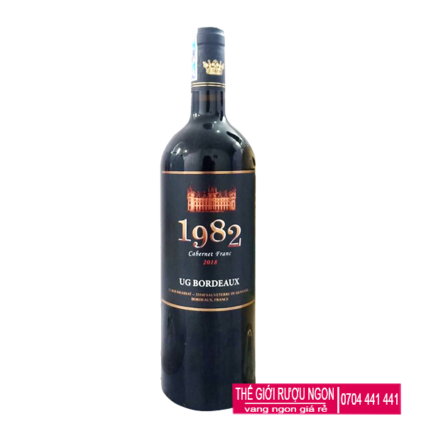 Rượu vang đỏ 1982 UG Bordeaux