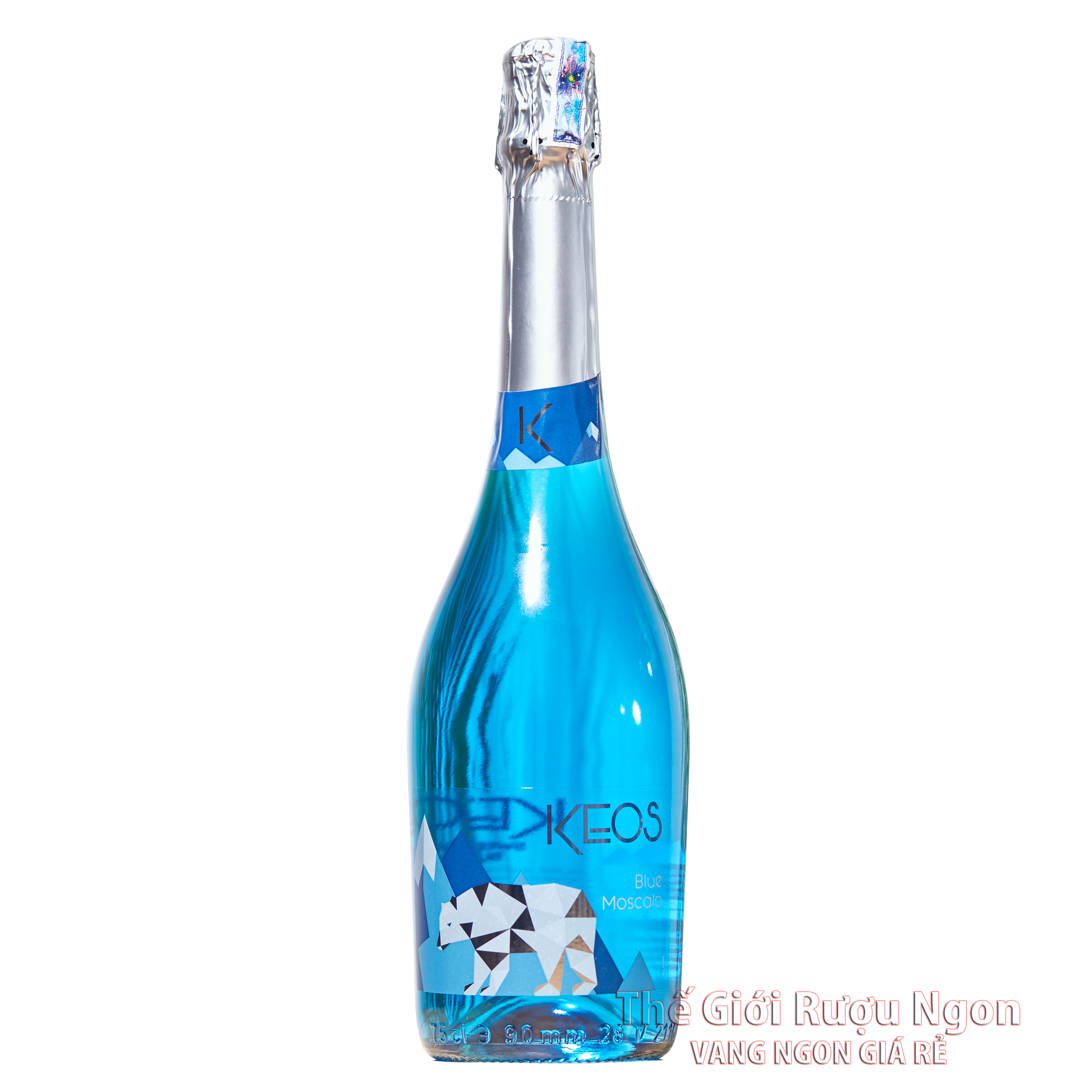 Rượu vang sủi KEOS Sweet Sparkling Blue Moscato