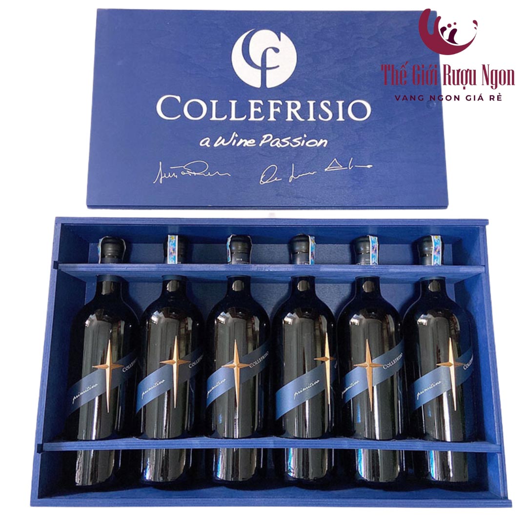 Rượu vang Ý Collefrisio Primitivo Salento