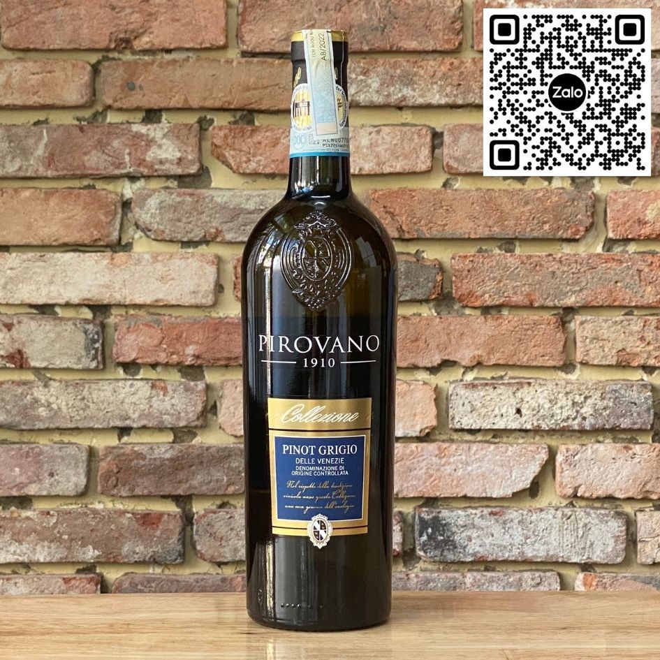 Rượu vang Ý Pirovano Pinot Grigio