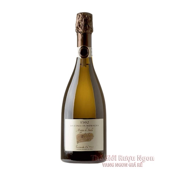 Rượu vang Ý Sparkling 1502 DA VINCI IN ROMAGNA Brut