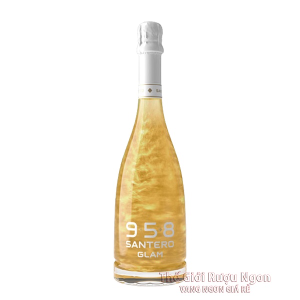 Rượu vang sủi Sparkling 958 SANTERO Glam Gold