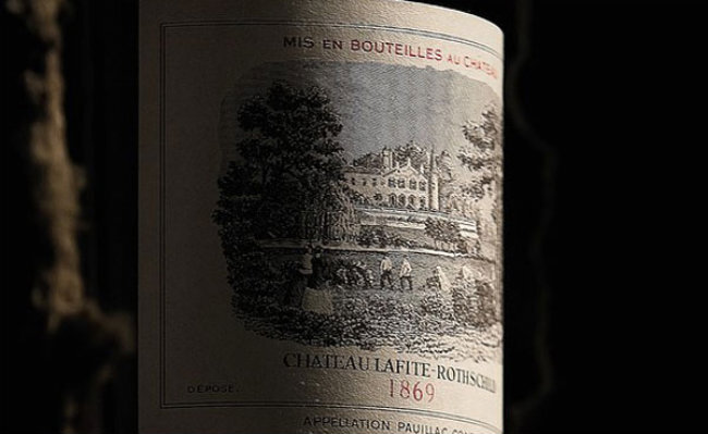 Rượu vang Pháp Chateau Lafite-Rothschild 1869